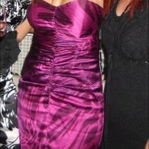 Arden B. silk party dress